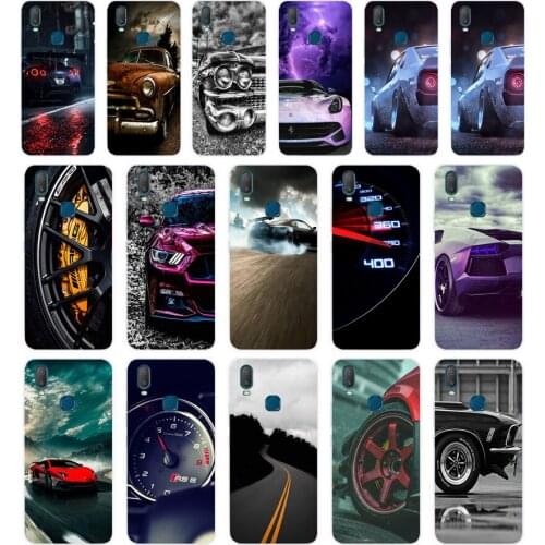 340FG New Brand Car Speed Yokohama drift gift Soft Silicone Tpu Cover phone Case for VIVO Y3 Y11 Y12 Y15 Y17 Neo Pro Case