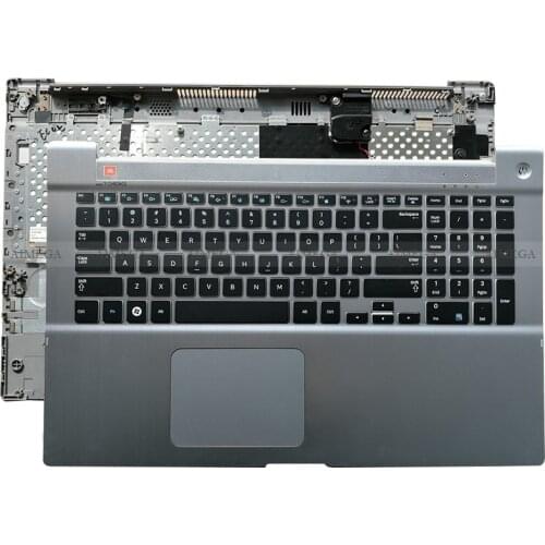For Samsung NP700Z7A NP700Z7B NP700Z7C Notebook Computer Case With Keyboard Touchpad Laptop Case Palmrest Upper Case