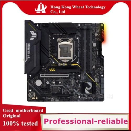 For ASUS TUF GAMING B560M-PLUS WIFI Used Motherboard Socket LGA 1200 M.2 nvme ssd For Intel B560 Original Desktop Mainboard
