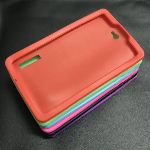 HISTERS Soft Protective Shell For DEXP Ursus S570 MIX 3G 7 inch Tablet Silicon Back Cover Case