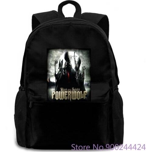 Bloodhoof Powerwolf Rock Dead Core of Heavy Metal Music. Asian Print women men backpack laptop travel school adult