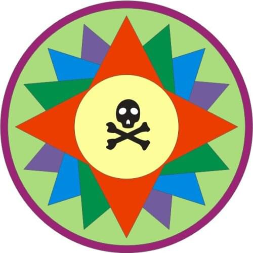 Metal Skeleton turntable paper die cutting dies for Scrapbooking/DIY Easter wedding Halloween Easter card