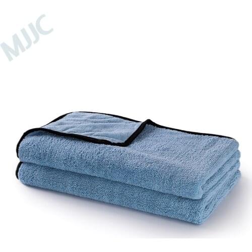MJJC 60x80cm Super Absorbent Car Wash Microfiber Towel Car Cleaning Drying Cloth Hemming Car Care Cloth Detailing Towel