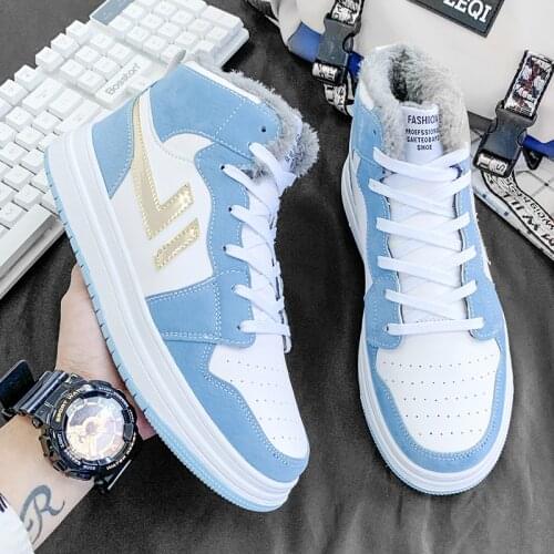 MUJN Men's High Top Sneakers