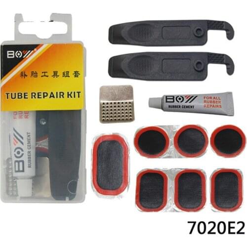 Portable Bicycle Repair Tool set Tire Combination Box multitool hockey patch kit de herramientas para bicicleta bike tire repair
