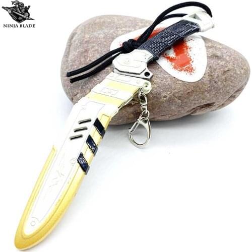 Apex Bangalore Pilot Knife Heirloom Nepal Machete Campilan Tulwar Champion Kukri Blade Metal Model Game Ornament