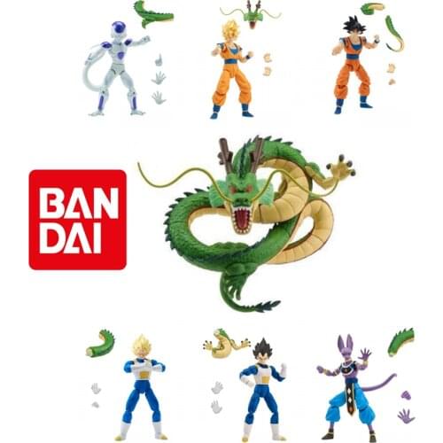 Original Anime Dragon Ball Super - Dragon Stars Frieza Son Goku Vegeta Action Figures (Dragon Suit) PVC WORLD FIGURE COLOSSEUM