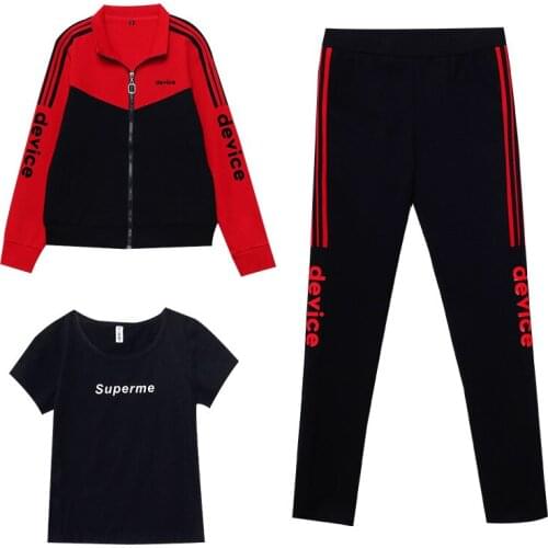 Three Piece Casual Fleece Tracksuit Womens Sets Oversized Hooded Long Sleeve Women Hoodie Suit Winter Solid Sport Pants Lady