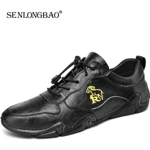 SENLONGBAO Mens Loafers