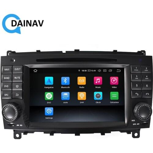 Stereo Receiver Car GPS DVD player for Benz A-clasfor Benz C- W203 CLK W209 2004-2007 Car Audio Radio Stereo