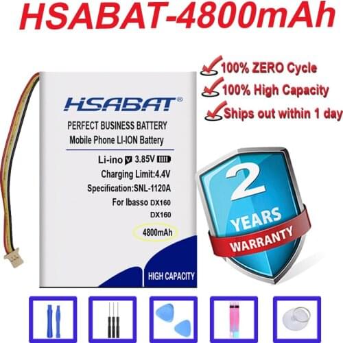 Top Brand 100% New 4800mAh DX160 Battery for Ibasso DX160 DAP Player in stock