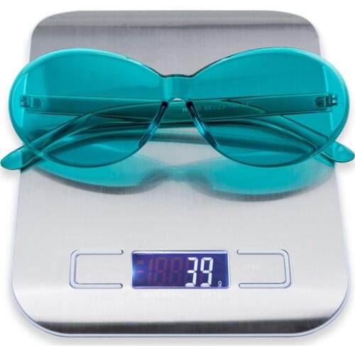 Vintage Oculos De Sol Feminino 1pc Sunglasses Candy Color Anti-uv Glasses For Vacations Очки Декоративные Очки Солнечные Женские