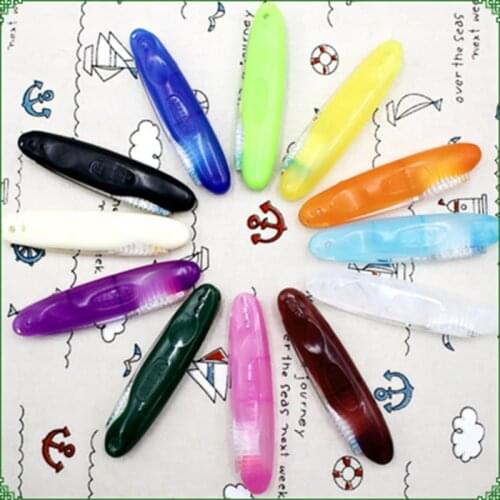 1pc Foldable Soft Hair Portable Toothbrush Travel Camping Hiking Outdoor C1FF