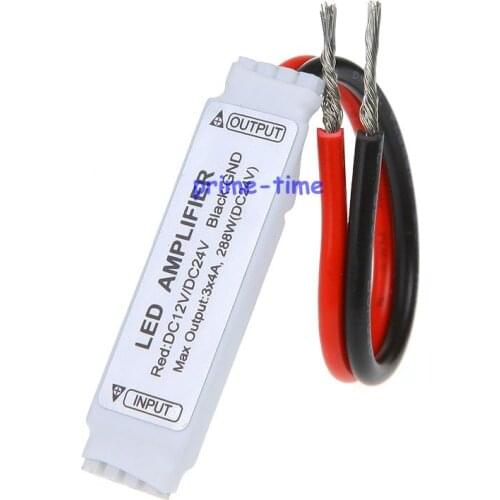 5pcs Mini RGB Led Amplifier for 5050 3528 rgb strip light 12V 3*4A 144W led strip accessory