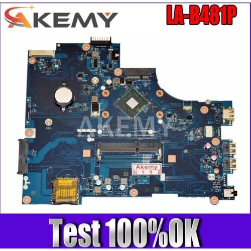 Akemy NEW For Dell inspiron 15 3531 Laptop Motherboard CN-0Y3PXH 0Y3PXH ZBW00 LA-B481P MAIN BOARD N3530 CPU Onboard DDR3