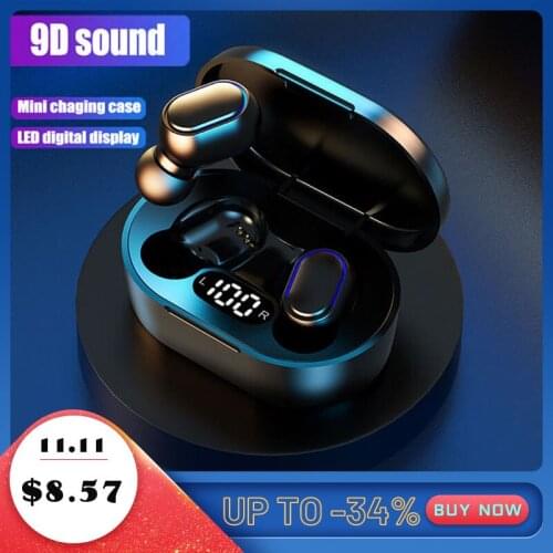 Wireless headphones Bluetooth 5.0 earphones Touch Control Bluetooth Headphones Bass Stereo Waterproof Earbuds With Microphone