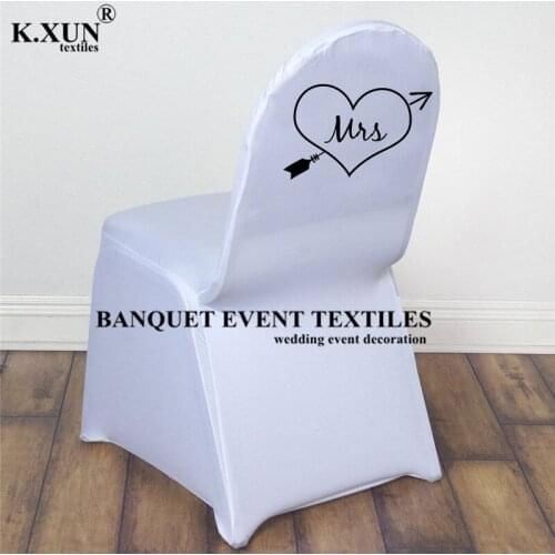 New Design Printed Lycra Spandex Chair Cover Banquet Chair Cover For Wedding Event Party Hotel Decoration