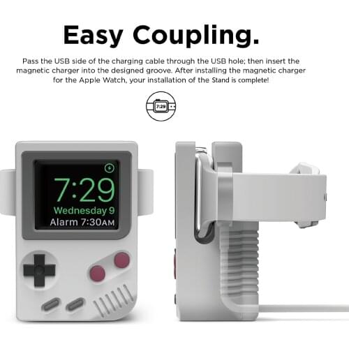 Silicone For Apple Watch Charger Holder Bracket For iwatch 5 4 3 2 1 Series 42mm 38mm Wireless Charging Stand Watch Accessories