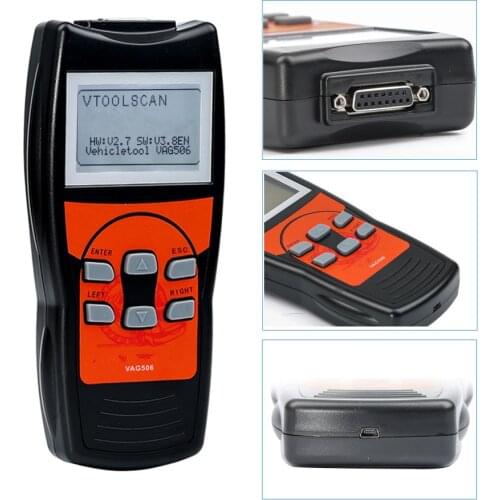 DHL/UPS/FEDEX Express Shipping Wholesale Upgrade VAG506 Coder Reader Diagnostic-Tool Vag Scanner Power