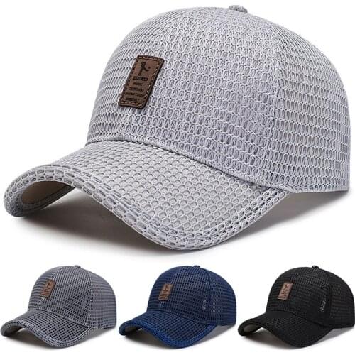 Cap for Men Breathable Hat Unisex Women Men All Match Sun Baseball Cap Vintage Style Sport Beanies 4 Colors Sun Visor Cap