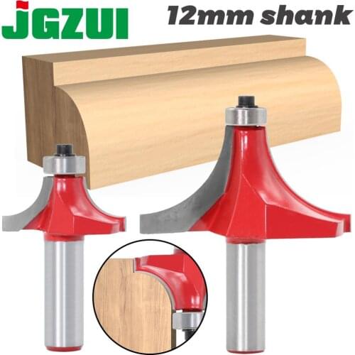 1pcs 12mm shank Corner Round Over Router Bit with BearingMilling Cutter for Wood Woodwork Tungsten Carbide