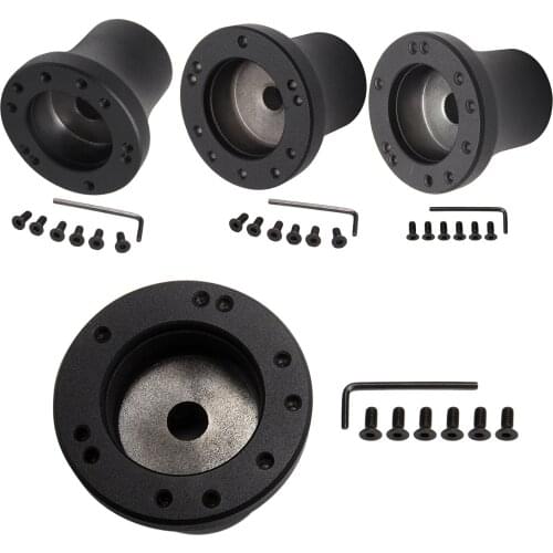 Metal Durable 5/6 Hole Golf Cart Steering Wheel Adapter Steering Wheel Base for Golf Cart Club DS and Precedent