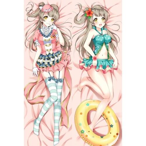 Cute Japanese Anime Pillowcase love live Minami Kotori swimsuit decorative Hugging Body Pillow Case Bedding
