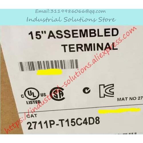 New 2711P-T15C4D8 PanelView Plus Terminal Touch Screen