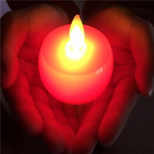 Plastic red LED simulation electronic candle holding blessing and gratitude dance props lamp home decoration home decor modern