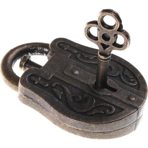 Gift Intellectual For Children Adult Educational Vintage God Lock Key Puzzle Toy IQ&EQ Mind Brain Teaser toys