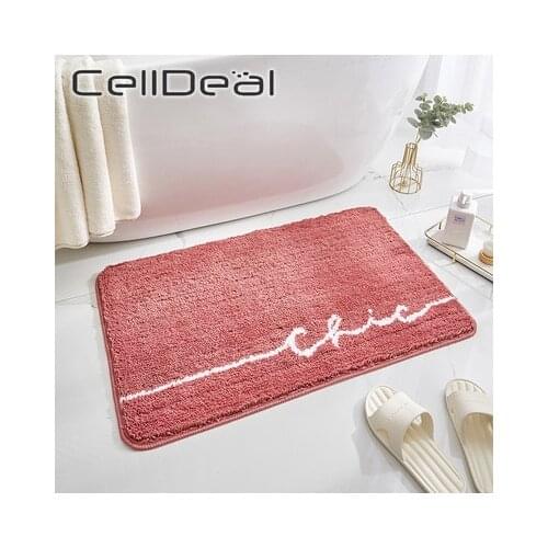 Fluffy Non-Slip Bath Mats Home Floor Rugs 40x60/50*80cm Modern Bedroom Shower Room Rectangle Carpets Bathroom Accessories