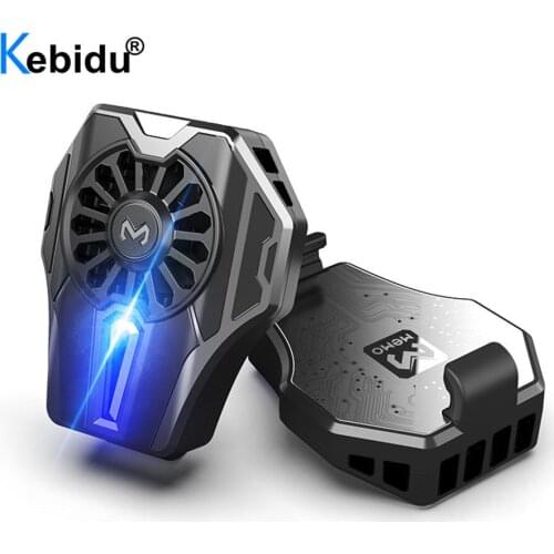 Adjustable Universal Mobile Phone Water Cooling Radiator Portable Fan Holder Phone Cooler Heat Sink For iPhone Samsung Xiaomi