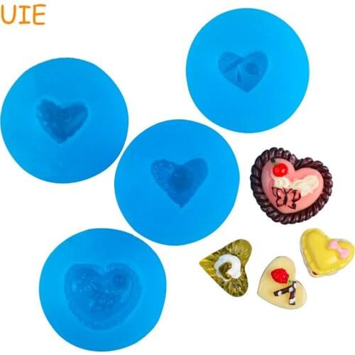 GYL237U,GYL263U,GYL298U,GYL301U Sweet Cream Cake Silicone Mold - For Dessert Gum Paste Chocolate Resin Clay Bakeware Soap Mold