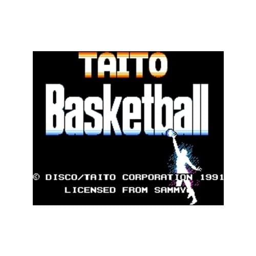 Taito Basketball Region Free 60 Pin 8Bit Game Card For Subor Game Players