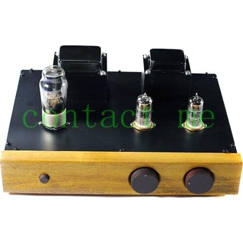 Matisse 12AX7 12AU7 5Z4P tube preamplifier, hand-made scaffold welding, one-point grounding layout, low noise