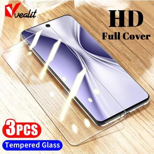 3pcs Protective Glass for Huawei honor 30 20 v30 10 9x lite pro x20 x10 8x max 9a 9c 9s 20e 8s 20s 8a 30s Screen Protector Film