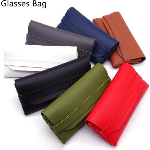10Color Unisex Glasses Bag Protective Cover Portable Sunglasses Case Reading Eyeglasses Box Pouch Storage Bags Accessories