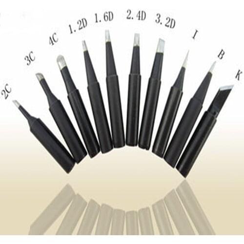 10kinds Solder Screwdriver Electric Iron Tip 900M-T for Hakko Soldering Rework Station Welding Repair Tool 10pcs/lot