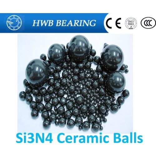 100pcs 0.8mm 1mm 1.2mm 1.3mm 1.5mm 1.588mm 1.8mm 1.984mm 2mm 2.381mm 2.5mm si3n4 ceramic ball Silicon Nitride bearing balls