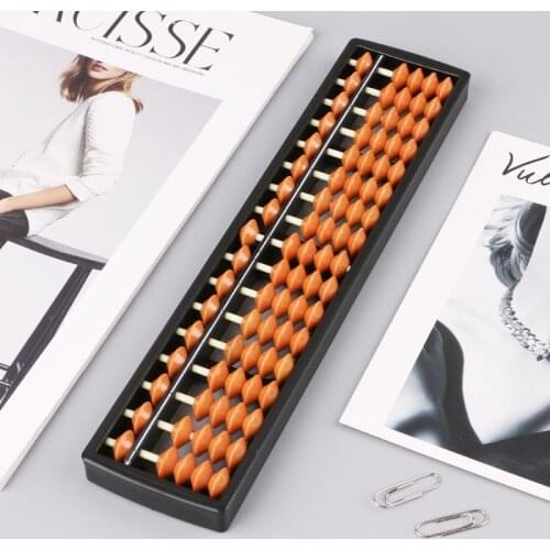 17 Digit Rods Standard Abacus Soroban Chinese Japanese Calculator Counting Tool Mathematics Beginners Dropship