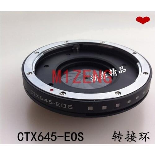 CTX645-Eos adapter ring for Contax 645 c645 ctx645 Lens to canon eos 5d3 5d4 6d 7d 60d 80d 550D 650D 760d 1100d camera