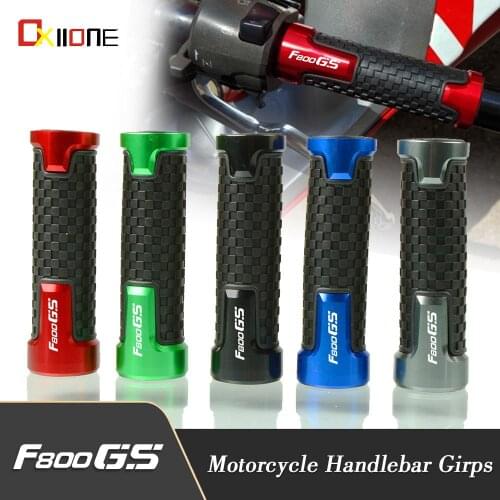 For BMW F800GS Motorcycle 7/8" Aluminum Handlebar Grips Handle Grip Handle Ba F800 GS F 800 GS 2008 2009 2010 2011 2012 Parts