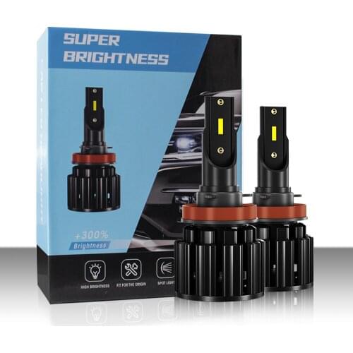 Car Lights LED H7 16000LM H11 LED Lamp for Car Headlight Bulbs H4 H1 H8 H9 9005 9006 HB3 HB4 H3 9012 Turbo H7 LED Bulbs 12V 24V