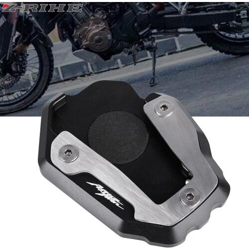 For Honda CRF1100L Africa Twin Adventure 2020-2021 Motorcycle CNC Foot Side Stand Pad Plate Kickstand Enlarger Support Extension