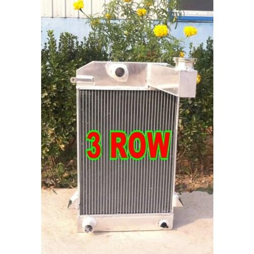 GPI 64mm 3 ROW ALUMINUM ALLOY RADIATOR FOR TRIUMPH TR2/TR3/TR3A/TR3B MT