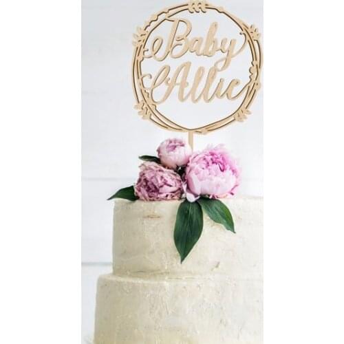 Gender Reveal Cake Topper, Custom Baby Shower Cake Topper.Personalized Baby Cake Topper, Baby Shower Cake Topper, Baby Name