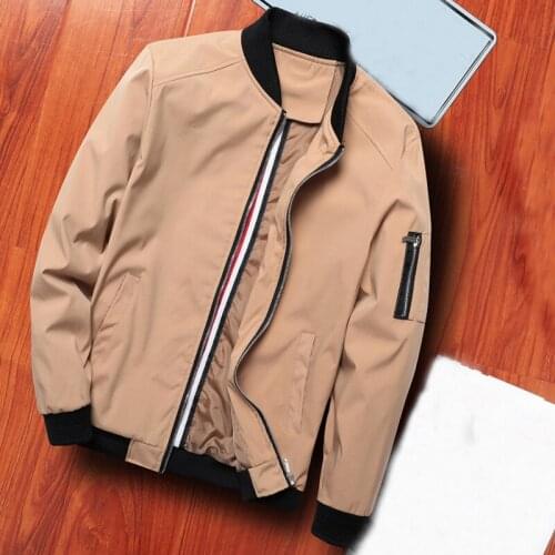 New Bomber Jacket Men Spring Jacket Mens Casual Streetwear Slim Fit Pilot Coat Men Military Jacket Male Brand Clothing Fashion