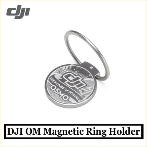 DJI OM 4 Magnetic Ring Holder Snap your smartphone onto OM4 quickly and easily thanks to the magnetic ring holder in stock
