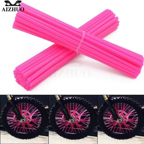 Motorcycle Wheel Spoke Rim Stents Skins For HONDA 450 CRF 2007-2014 CRF250L CRF250M SL230 XR230 YAMAHA YZ450F YZ250X YZ250FX