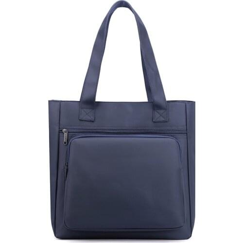 2021 New Nylon Large Mens bags 4 colors Solid Black Mens shoulder bag Lightweight Man Briefcase Laptop bag Big Men handbag
